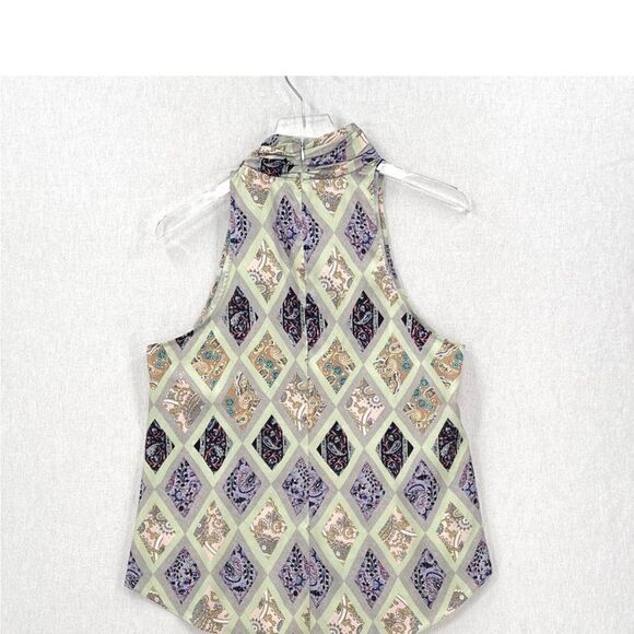 Cinq à Sept Adalynn Print Sleeveless Turtleneck Medium NEW $325 - Picture 14 of 14